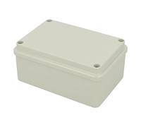 CP1029 | TT PLASTIC ADAPTABLE BOX IP54 80MM X 120MM X 50MM IMPACT RESISTANT SMOOTH SIDES BLANK COVER GREY
