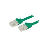 CP1035U Patch cord U/UTP 5e Line CCA PVC Green 1m 26AWG LOGILINK