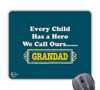 CP337 Every Child HAS A Hero WE Call Ours Grandad Novelty Gift Printed PC Laptop Computer Mouse Mat Pad