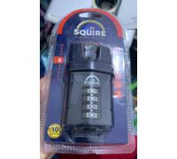 CP50CS Squire Weather Resistant 50mm Combination Padlock 4 wheel Closed Shackle