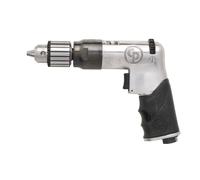 CP789R-42-3/8 Inch (10 mm) Air Drill, Reversible, Keyed Chuck, Aluminum Housing, Pistol Handle, 0.43 HP / 320 W, Stall Torque 1.8 ft. lbf / 2.5 Nm - 4200 RPM