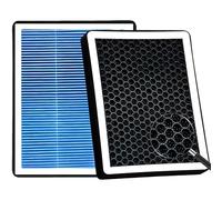 CP966 Cabin Air Filter with Activated Carbon Compatible with For Chevy GMC Buick Cadillac,Silverado 1500 2500 3500,Equinox,Sierra,Canyon,Yukon,Acadia,Terrain,Enclave,Envision,Regal 2016-2022