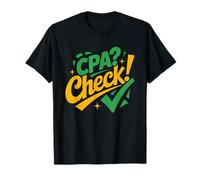 CPA Exam Passed Check Mark Done Accountant Celebration T-Shirt