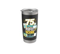 CPA Exam Seventy Five Score Stainless Steel Insulated Tumbler