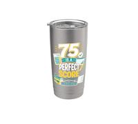 CPA Exam Seventy Five Score Stainless Steel Insulated Tumbler