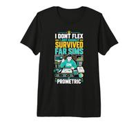 CPA FAR SIMS Prometric Survivor Premium T-Shirt