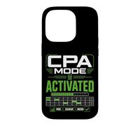 CPA Mode Activated Certified Public Accountant Graduation Case for iPhone 14 Pro