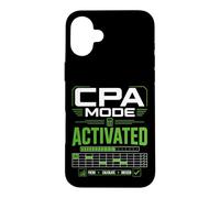 CPA Mode Activated Certified Public Accountant Graduation Case for iPhone 16 Plus