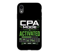CPA Mode Activated Certified Public Accountant Graduation Case for iPhone XR