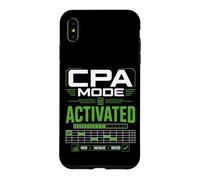 CPA Mode Activated Certified Public Accountant Graduation Case for iPhone XS Max
