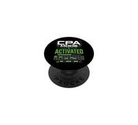 CPA Mode Activated Certified Public Accountant Graduation PopSockets Adhesive PopGrip