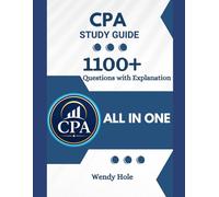 CPA Study Guide with 1400+ Updated Questions and Explanations: CPA Accounting Book