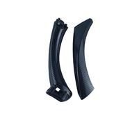 CPACPCWYSP Inner Panel Pull Trim Cover for E90 for E91 for 3 Series 2005-2012 Car Inner Left Right Inside Handle Door Panel 51417230853 Pull Trim Cover(Left Carbon 2pcs)