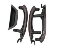 CPACPCWYSP Inner Panel Pull Trim Cover for X3 for X4 for F25 for F26 2010-2016 Left Right Driver Car Interior Door Pull Handle Leather Cover Set Assembly(LHD Set Moka)