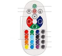 CPALNQMCU A Set of RGB Lights with Controller (Needle + Remote Control + Controller)