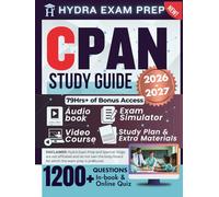 CPAN Study Guide 2026-2027: Expanded Edition Comprising Detailed Review for Certified Post Anesthesia Nurse Certification, 1200+ Questions and Answers and 79+ Hours of E-Learning Access to Pass