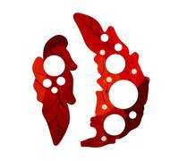 CPAOWEHF Acoustics Guitar Pickguards Grape Leaf Shape Sound Hole Covers Sticker Scratch Plate Guitar Musical Instrument Accessor