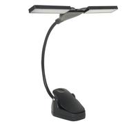 CPAOWEHF Flexible LED Music Stand Light, USB Battery Operated Book Light Eye Cared Clip on Light, for Reader, Music Stand