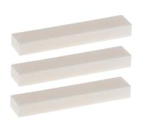 CPAOWEHF Unslotted Guitar Nut Replacement Unbleached Bone Guitar for Folk Electric Acoustic Guitar Easy to Use