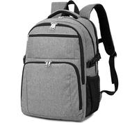 Cpap Backpack Travel Size Cpap Machine Carrying Case Laptop Bag Compatible with Mini Resmed Airsense 9 10 11 Z1 Apex Xt Fit Auto Philips Respironics Dreamstation 3B Medical Luna G3 Sleep Apnea (Gray),