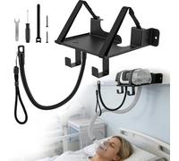 CPAP Hose Holder for Bed/Wall, Adjustable Gooseneck with Mask Hook, Universal for ResMed AirSense 10/11 & Most CPAP Machines, No-Slip Design to Free Up Nightstand Space, Easy Mount Installation