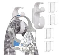 CPAP Hose Holder Hanger 2Pcs, CPAP Stand System Tubing Support for Breathing Machine, Provide Stable and Tangle Free C-Pap Mask Pipeline System to Make You Sleep Better for Sleep Apnea Accessories