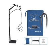 CPAP Hose Tube Holder Lifter Clamp Clip Hook Support Bedside Storage Kit_Metal Structure Strong_5.6 ft Max High_Angle Height Adjustable_Prevent Hose Loose Tangle Air Leakage During Sleep