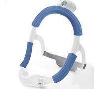 CPAP Mask Frame Covers Compatible with DreamWear or ResMed AirFit Masks Headgear Reusable Strap Cushions,CPAP Strap Covers (Blue)