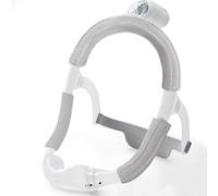 CPAP Mask Frame Covers Compatible with DreamWear or ResMed AirFit Masks Headgear Reusable Strap Cushions,CPAP Strap Covers (Gray)