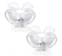 CPAP Nasal Pillow Replacement Cushions 2 Pack Large Size, Soft Silicone Nasal Pillows Compatible with Airfit P10 System, CPAP Mask Accessories, Comfortable Fit, Leak Resistant, Easy to Clean