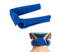 CPAP Neck Pad Compatible with CPAP Headgear Straps, Fleece Neck Pad Cushion,Comfort Headgear Strap Covers for Full Face Masks Accessories & Supplies, Reduce Headgear Pressure&Red Marks (Blue)
