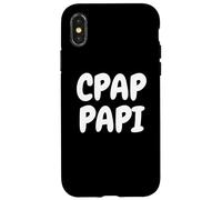 CPAP Papi Funny Sleep Apnea Breathing Machine Design for Men Case for iPhone X/XS