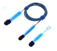 Cpap Tube Cleaning Brush and Handy Brush Flexible Long Stainless Brush (6.27 Feet) and Short Brushes (7.87 Inches) Cpap Tube Clean Brush Cpap Hose Cleaning