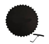 Cpaps 6ft-16ft Replacement Trampoline Mat, High-Elastic PP Round Jumping Mat, Rechange Bounce Tarpoline Sheet (Spring Not Included) (12Ft - 80 BucklesRound)