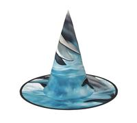 CPAQasg Ocean Dolphin Looking At You Print Carnival Party Hat Season Hat For Adults Festive Cosplay Costume Accessory Wear