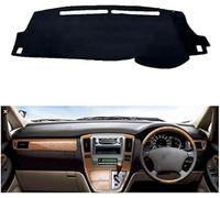 CPARTS Suede Dashboard Cover Dash Mat for Toyota Alphard 2002-2007 Dashboard Cover Mat Sunshade Nonslip Protector No Glare