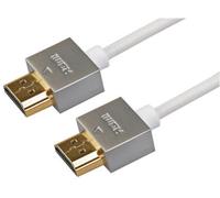 Cpc Av Star High Speed Active 4K Hdmi Lead Male To Male, Slim Cable, 10M White