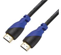 Cpc Av Star Premium High Speed Hdmi Lead Male To Male Gold Contacts 2M Black/blue