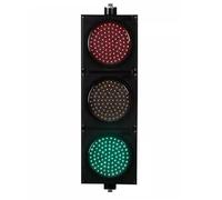 CPCDPOUOYK 200mm LED Industrial Traffic Signal Light, Red Yellow Green Retro Go Stop Lights For Parking, 90 Leds High Efficiency Energy Saving(Vehicle lights+controller)