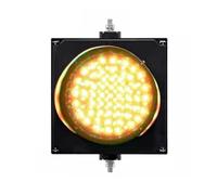 CPCDPOUOYK Indicator LED Traffic Light, Red And Green Monochrome Signals, Driving School Barricade Warning Lamp, Voltage 220V, Suitable For Weighbridge, Gate(Red and Green,200mm)