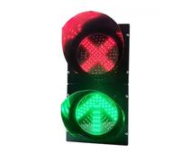 CPCDPOUOYK Red Cross Green Arrow Traffic Signal With Manual Remote Control, 200 Mm Industrial Loading Dock Light, For Factory Floor, Warehouse,horizontal Or Vertical(Standard 220V)