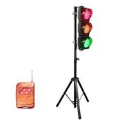 CPCDPOUOYK Tripod Traffic Light, With Tripod And Remote Control,Traffic Signal, Height Adjustable (1.2-1.6m/47.2-63in), For Children's Education,Construction Site