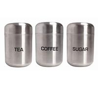 CPD Brushed Steel Tea/Coffee/Sugar Dome Lid, Metal