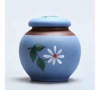 CPDDNGZMKK Pets Memorials Ceramic Pet Ash Urns Dog Cat Small Animals Mouse Rabbits Fish Funeral Memorial Holder Pot Funerary Ashes Holder Caskets Funeral Box(2)