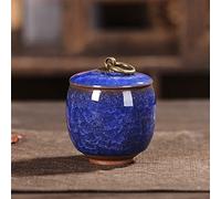 CPDDNGZMKK Pets Memorials Ceramics Ash Urn Sealed Cremation Funeral Ashes Keepsake Small Animals Pet Dog Cat Memorial Suitable Home Fireplaces Burial 23871 Funeral Box(A,M)