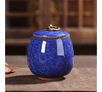 CPDDNGZMKK Pets Memorials Ceramics Ash Urn Sealed Cremation Funeral Ashes Keepsake Small Animals Pet Dog Cat Memorial Suitable Home Fireplaces Burial 23871 Funeral Box(A,L)