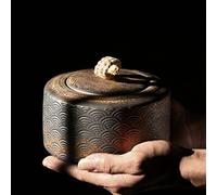 CPDDNGZMKK Pets Memorials Cremation Urns Pet Urn Bird Dog Pet Urns Cremation Pet Caskets Funeral Vase Cat Cremation Ash Ceramics Funeral Box