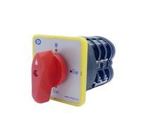 CPDHJMZO LW5-16YH3/3 Manual Transfer Rotary cam Switch 4-Position Voltage selector 16A Silver Contact Three-Level