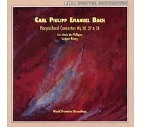 CPE Bach: Harpsichord Concertos Wq 30, 37 & 38 /Les Amis de Philippe · Rémy