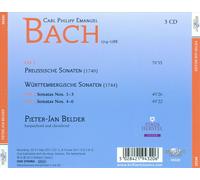 CPE BACH: PREUSSISCHE UND WRTTEMBERGISCHE SONATEN NEW CD